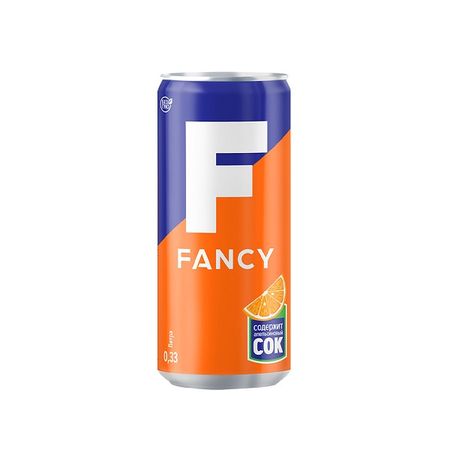Напиток газированный безалкогольный Очаково Fancy, 330 мл