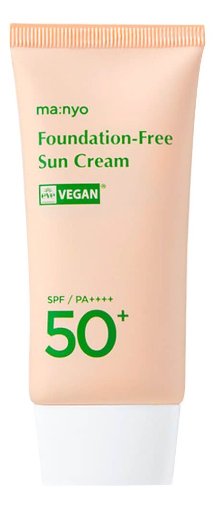 Тонирующий солнцезащитный крем для лица Foundanation-Free Sun Cream SPF50+ PA++++ 50мл