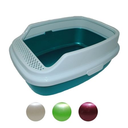 Homecat Deluxe лоток для кошек малый с бортом - 45х35х11 см 986₽