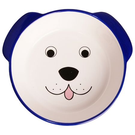 MrKranch миска для собак quotМордочка собаки quot керамическая синяя - 180 мл 276₽