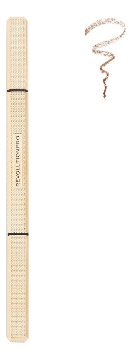 Контурный карандаш для бровей с щеточкой Eyebrow Pencil Rockstar 0,25г: Medium Brown