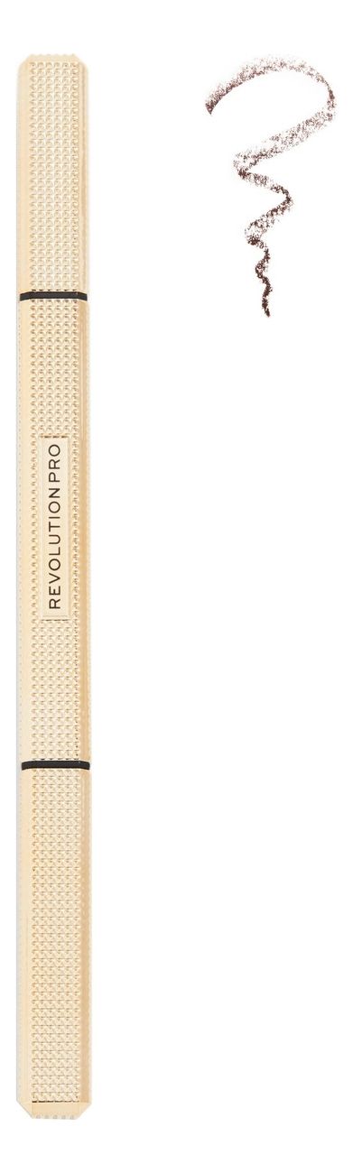 Контурный карандаш для бровей с щеточкой Eyebrow Pencil Rockstar 0,25г: Chocolate