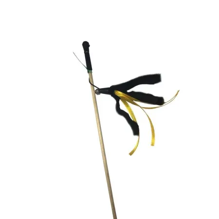 Semi игрушка-махалка для кошек, пальма с желтыми лентами, звенящая