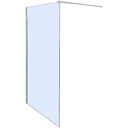 Душевая перегородка Parly 100 T100 профиль Хром стекло прозрачное 12800₽