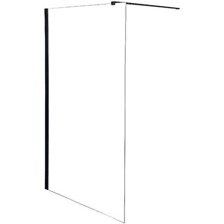 Душевая перегородка Parly 100 T100B профиль Черный стекло прозрачное 12800₽