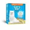 Cats way Box White Cat Litter With Marseille Soap наполнитель комкующийся для кошачьего туалета с ароматом марсельского мыла
