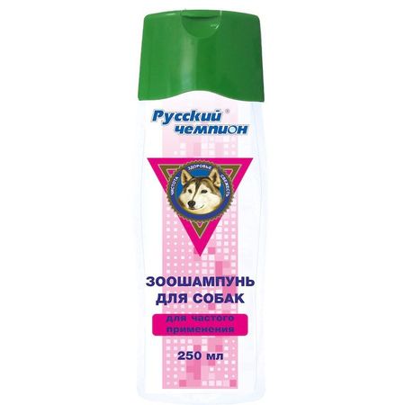Русский чемпион шампунь для взрослых собак всех пород для частого применения - 250 мл 159₽