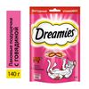 Лакомство Dreamies для кошек, говядина