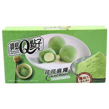 Какао-моти Qidea Матча, 80 гр