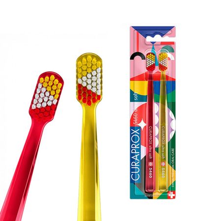 Набор зубных щеток Curaprox Ultrasoft Duo Power Smile 2023 1990₽