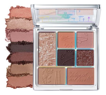 Палетка теней для век Dreamland Eyeshadow 10г: 01 Grayish purple/сероватый пурпур