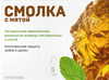 Смолка жевательная лиственничная с мятой табл. Vitateka/Витатека 0,8г 5шт