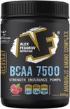 Аминокислоты БЦАА/BCAA 7500 вкус малины Алекс Федоров Нутришн порошок 300г