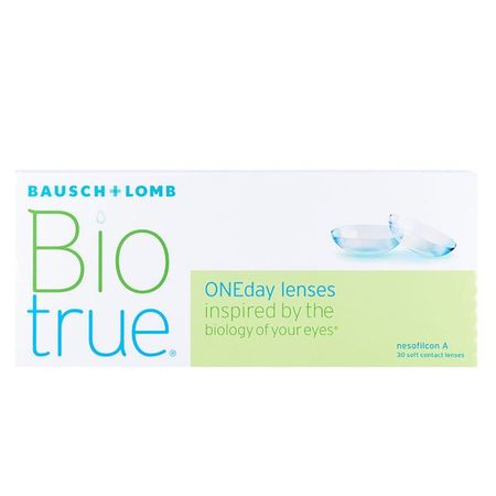 Линзы контактные для коррекции зрения однодневные Biotrue ONEday (-0.50/8.6) 30шт