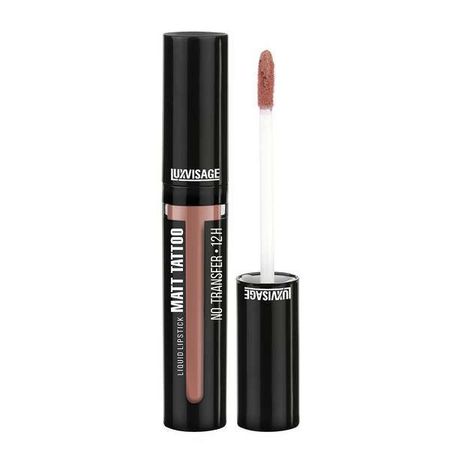Губная помада жидкая тон 103 Caramel Nude Matt Tattoo No Transfer 12H Luxvisage 3,8мл