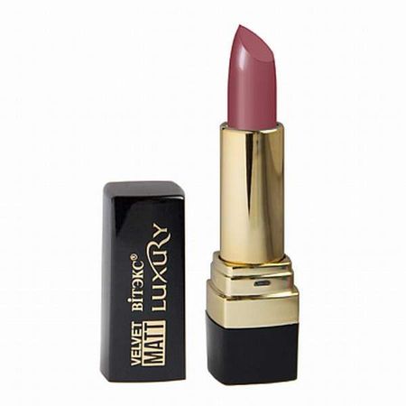 Губная помада матовая тон 323 Брусничный десерт Velvet Matt Luxury Витэкс 4г