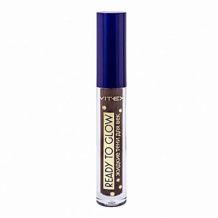 Тени для век жидкие тон 111 Rich brown Ready To Glow Витэкс 3,6г