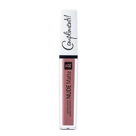 Помада губная жидкая матовая Nude Matte Complimenti Relouis 4,5г тон 11 Теплый бежевый