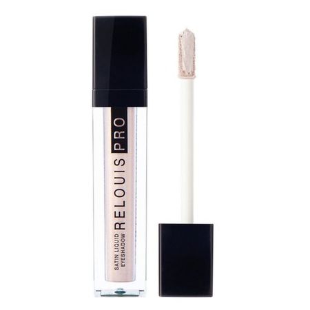 Тени для век жидкие сатиновые Pro satin Relouis 4,7г тон 20 Champagne