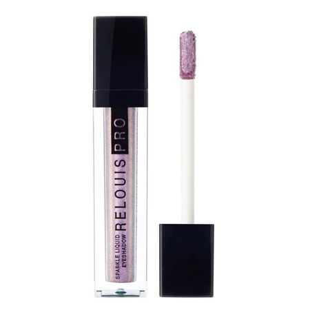 Тени для век жидкие сияющие Pro sparkle Relouis 4,7г тон 34 Misty lavender
