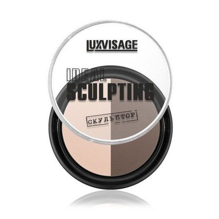 Пудра-скульптор молочный шоколад Ideal Sculpting Luxvisage 9г тон 03