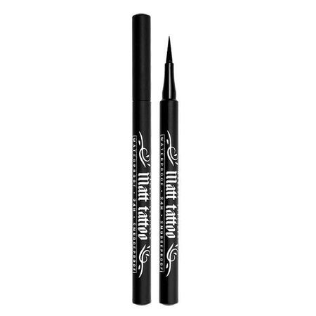 Подводка-фломастер д/глаз черная Matt Tattoo waterProof 24H smudgeProof Luxvisage 0,8мл