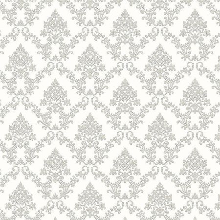 Обои Prima Italiana Arte Bella 80303 Винил на флизелине 10610 БелыйБежевый Дамаск 5200₽