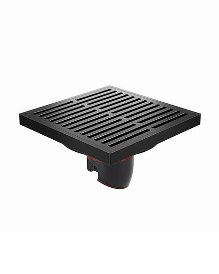 Душевой трап Orange 100x100 TR01-007b с Черной матовый решеткой 2630₽