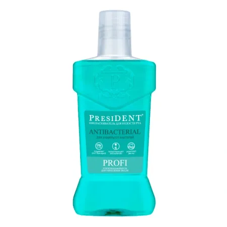 Ополаскиватель President President Profi Antibacterial 250 мл 340₽