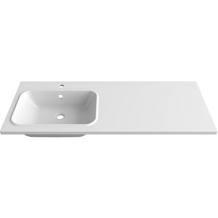 Раковина Paola Bella 120 L с местом под стиральную машину Белая 13588₽