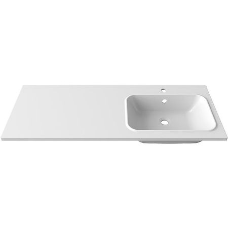 Раковина Paola Bella 120 R с местом под стиральную машину Белая 13588₽