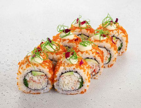 Ролл Калифорния с камчатским крабом (8 шт)