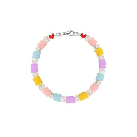 Maniovich AM Разноцветный браслет с жемчугом Rainbow Bracelet