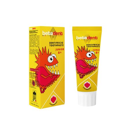 Зубная паста Betadent Junior 6+, земляника