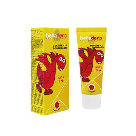 Зубная паста Betadent Betadent Kids малина 3-6 лет 75 мл 380₽