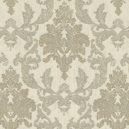 Обои Emiliana Parati Tesori dOriente 97235 Винил на флизелине 1061005 БежевыйЗолото Дамаск 11950₽