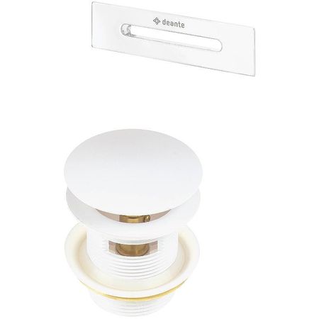 Донный клапан Deante KYY_A10B click-clack Белый 6509₽