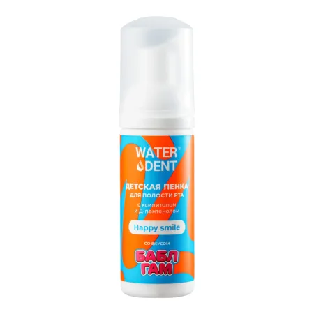 Пенка Waterdent Waterdent Happy Smile с 4 лет 50 мл 450₽