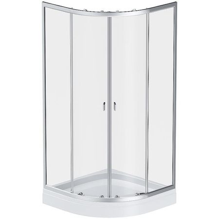 Душевой уголок AMPM X-Joy 90х90 W88E-205-090MT64 профиль Хром матовый стекло прозрачное 61890₽