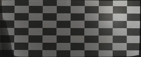 Керамический декор Cedam Lustri Dama Nero Lucido DDN.041 20х50 см
