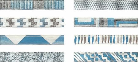 Керамический бордюр Del Conca Portland Blu PORTBLUS019 3х20 см 651₽