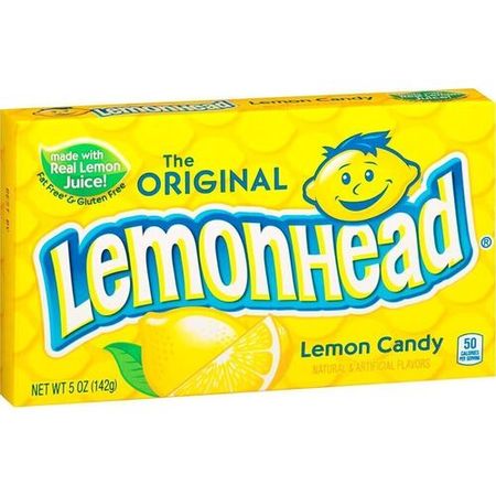 Конфеты жевательные Ferrara Lemonhead Лимон, 142 г