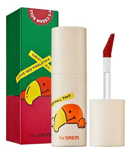 Тинт для губ Seoul Angmusae Saemmy's Cream Roll Tint 3,6г: 01 Red marlenka