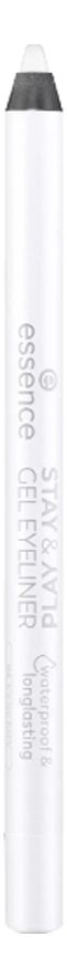 Водостойкий гелевый карандаш для глаз Stay &amp; Play Gel Eyeliner 1,3г: 04 Ice Ice Baby