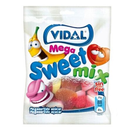 Жевательный мармелад Vidal Mega Sweet Mix, 90 г