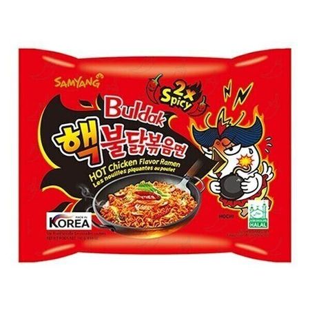 Лапша Samyang Hot Chicken Ramen Очень острая, со вкусом курицы, 140 г