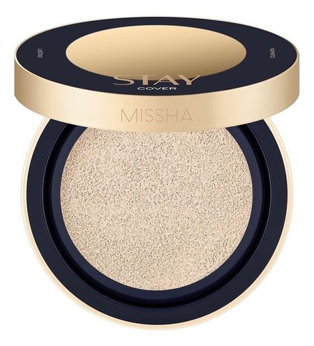 Тональный кушон для лица c бархатистым покрытием Stay Cushion SPF40++ 15г: 21P Fair
