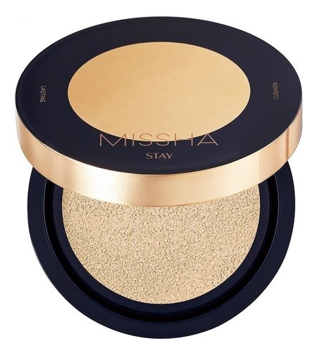 Тональный кушон для лица c бархатистым покрытием Stay Cushion SPF40++ 15г: 23 Sand