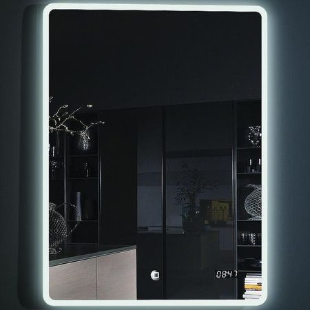 Зеркало Esbano 50 ESMI2073FDS с подсветкой с сенсорным выключателем с подогревом и часами 16560₽