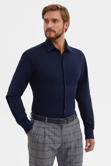 Сорочка приталенная из хлопка 7990₽